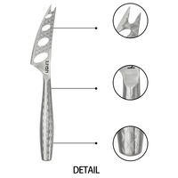 Ensemble de couteaux à fromage en acier inoxydable avec logo personnalisé, écologique, compatible lave-vaisselle, multifonctionnel, portable, durable, outils pour planche à fromage