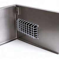 Réfrigérateur/Congélateur Hualing à porte en acier inoxydable de style européen à refroidissement par air, capacité de 580 L, dégivrage automatique
