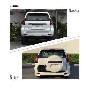 GBT Factory <span class=keywords><strong>Prado</strong></span> 150 MODELO DE Oriente Medio Facelift Bodykit para <span class=keywords><strong>Toyota</strong></span> <span class=keywords><strong>Prado</strong></span> 2019 - <span class=keywords><strong>2023</strong></span> Fj 150 modelo Exterior actualización parachoques labios - Product Image 4
