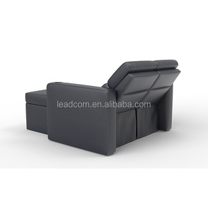 LEADCOM LS-B865 Fauteuil de cinéma VIP moderne de luxe en <span class=keywords><strong>cuir</strong></span> véritable, canapé-lit inclinable électrique - Product Image 3