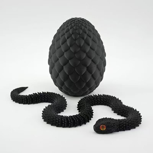 Jouets de bureau serpent imprimés en 3D, Année du Serpent 2026, serpents articulés, jouets anti-stress, cadeaux pour Pâques, Noël, adultes - Product Image 1