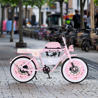 Vente flash : Vélo électrique tout-terrain de haute puissance 400W, vélo de montagne, vélo électrique tout-terrain, batterie au lithium, capacité de charge de 200 kg pour filles