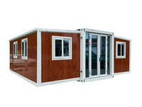 Maisons conteneurs extensibles et pliables, adaptées aux zones ouvertes telles que les sites pittoresques et les cours