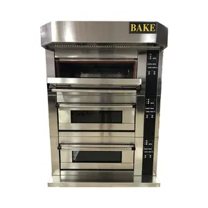 manufacturer new product cheap personalized reasonable price electric 3 deck oven