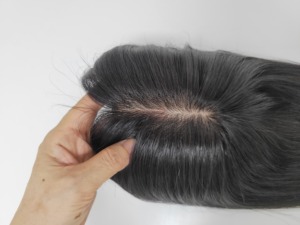 Peluca de Cabello Humano con Clip de 10 Pulgadas, Estilo Lacio Medio, Ligera y Cómoda, Diseño Coreano, Colores Naturales, Entrega Rápida - Product Image 5