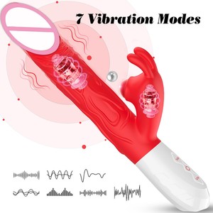 3 in 1 pengisian penuh magnetik multifungsi G Spot Stimulator untuk mainan seks wanita kepadatan ganda silikon berbelit Vibrator - Product Image 3