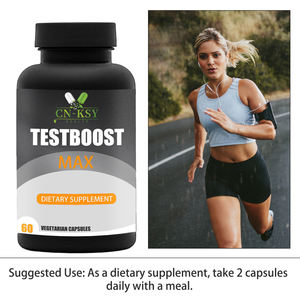 קפסולות בוסט בוסט טסט X180 הנמכרות ביותר, אבץ, טריידנט, ג'ינסנג הודי, מעניקות אנרגיה לאימונים וסיבולת לאורך זמן - Product Image 5