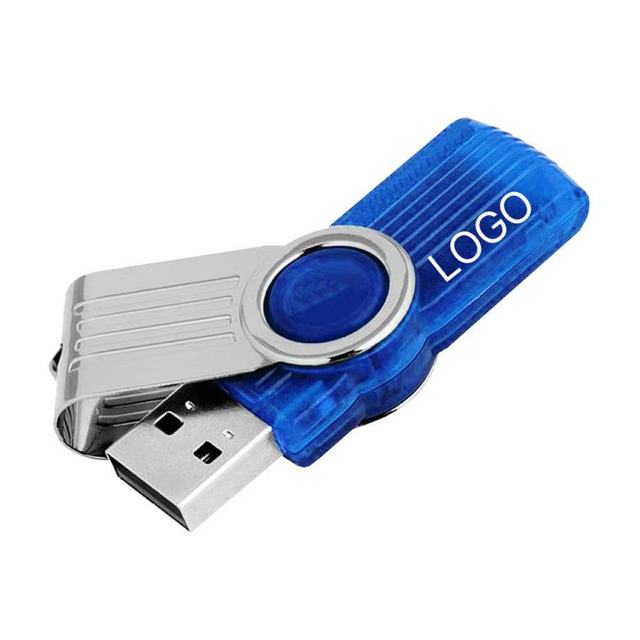 Beckon Custom Logo Plastic USB Flash Drive Promotional Gifts 8GB 16GB 32GB 64GB 128GB USB 2.0 3.0 for Business Corporate Gifts