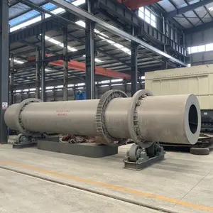 Fly Ash Biomass Rotary Dryer Single Cylinder Aggregate Powder Dryer Machine Drying Equipment River Sand Indirect Rotary Dryer