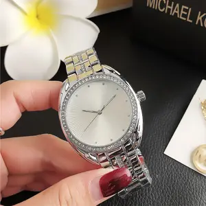 高品质廉价手表自动金链relojes para mujer锆石手表女孩2023网上购物女装名牌手表
