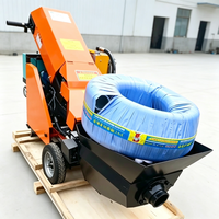 Pompe à béton électrique diesel sur remorque, machine portable de transfert de béton pour travaux de coulage de fondations de maisons rurales