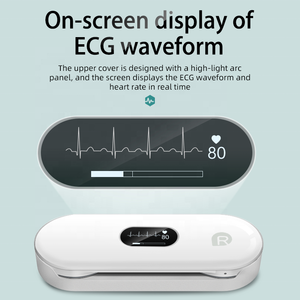 เครื่องบันทึกคลื่นไฟฟ้าหัวใจแบบพกพา ECG/EKG ชนิดสวมใส่ได้ตลอด 24 ชั่วโมง พร้อมระบบวิเคราะห์ด้วย AI รุ่น DuoEK S เครื่องตรวจคลื่นไฟฟ้าหัวใจแบบพกพา อุปกรณ์ตรวจคลื่นไฟฟ้าหัวใจแบบเคลื่อนที่ - Product Image 6