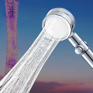 Ventilador <span class=keywords><strong>de</strong></span> Mano para Baño, Estilo Moderno, Cromado, ABS, Giratorio 360 Grados, Extraíble, con Ahorro <span class=keywords><strong>de</strong></span> Agua <span class=keywords><strong>de</strong></span> Alta Presión - Product Image 3