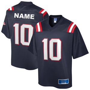 Vente en gros Vêtements de sport rétro Ensemble d'uniformes de rugby Conception personnalisée T-shirt Sublimation American All Team Player Football Jersey - Product Image 5
