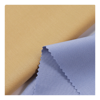 Tissu en polyester et viscose extensible, antistatique, avec doublure sergé et construction sandwich, pour costumes trois pièces garçons et filles, GSM