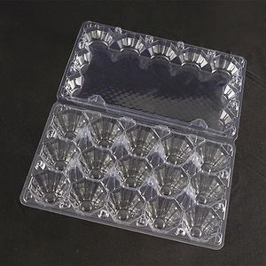กล่องใส่ไข่เป็ดแบบใส PET 15 หลุม ทรงสี่เหลี่ยม ผลิตจากพลาสติกขึ้นรูป - Product Image 4