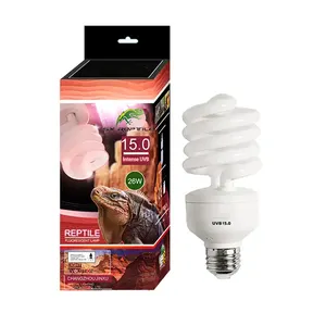 ShengXiang lampu reptil Uvb 15.0 uvb uvb bola lampu spiral reptil untuk hewan amfibi