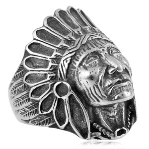 yunnique Men's <b>Titanium</b> Steel <b>Ring</b> Silver Geometric Face Design Gift Jewelry FY213056 - Product Image 3