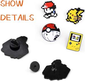 Оптовая Продажа Персонализированные пользовательские дизайн ваш собственный логотип имя милые эмалевые металлические булавки для шляп и одежды - Product Image 5