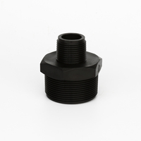 Adaptador de Conexión Roscado de Plástico para Manguera IBC, 2''X1'', para Riego y Plomería, con Certificación CE