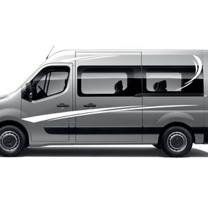Set Adesivi Grafici per Auto Strisce Sportive in Vinile Decalcomanie per Camper Van per Peugeot Boxer Citroen Jumper Fiat <span class=keywords><strong>Ducato</strong></span> <span class=keywords><strong>Accessori</strong></span> 6 Pezzi - Product Image 3