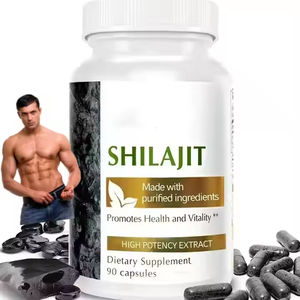 Hoogwaardige Private Label <span class=keywords><strong>Extra</strong></span> Sterke Stamina Power 500 mg Shilajit Extract Kruidencapsules - Product Image 2