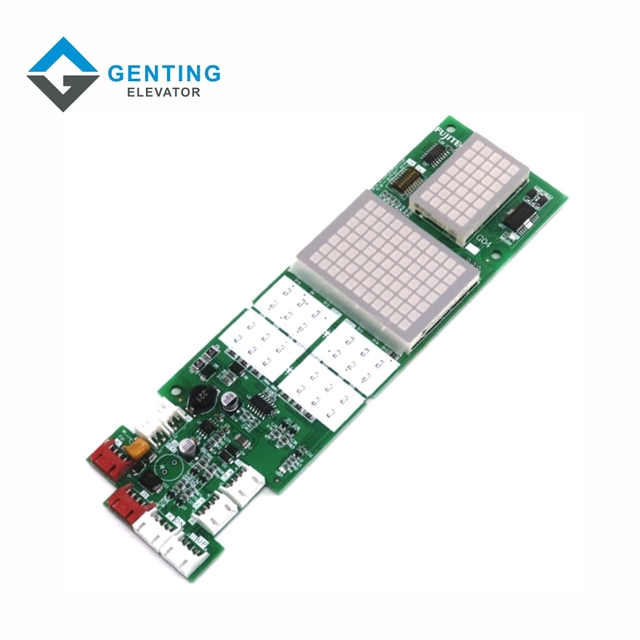 Elevator Parts Pcb Fujitec Elevator Lop Lcd Display Board IN103C