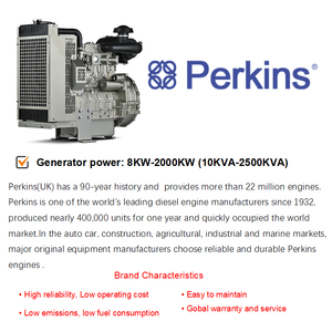 Generatore Diesel AC Perkins ad Alta Efficienza da 20kw 30kw 60kw 80kw 50kw - Product Image 5
