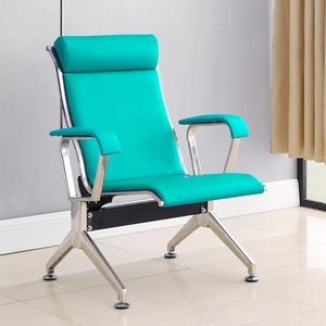 Silla de hospital Keming Furniture KM-SYP14 con reposabrazos y respaldo para área de espera, uso en exteriores - Product Image 1