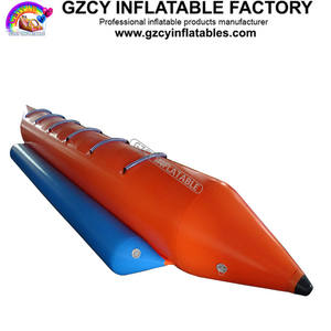 Bateau <span class=keywords><strong>banane</strong></span> <span class=keywords><strong>gonflable</strong></span> en PVC 8 10 12 personnes jouant sur la <span class=keywords><strong>plage</strong></span> ou pour le jeu aquatique - Product Image 2