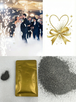 200g Titanpulver für Kaltfunkeneffektmaschinen – Spezialeffekt für Hochzeiten, Events, Partys und Gender-Reveal-Partys