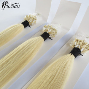 Remy pelo recto Natural 100% humano doble dibujado virgen Micro anillos - Product Image 4