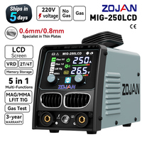 ZOJAN Nouvelle Conception 0.8mm Inverter 5 en 1 220V Machine à Souder MIG Haute Puissance pour Usage Domestique