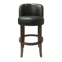 Chaise de barre en bois extérieure d'intérieur Offre Spéciale avec le BC-248 de coussin de tissu