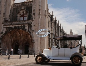 Carrito de Golf Eléctrico Retro de Estilo Antiguo para 4 Pasajeros, Homologado para Circular por la Calle, para Adultos - Product Image 2