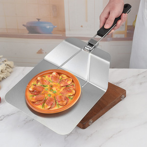 Pala para <span class=keywords><strong>Pizza</strong></span> Metálica de Alta Calidad, Plegable, Fácil de Guardar, Utensilio de Cocina, Pala de Aluminio para Hornear <span class=keywords><strong>Pizza</strong></span> - Product Image 3