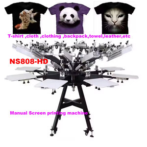 Imprimante à écran couleur NS808-HD 8 couleurs, facile à utiliser pour l'impression directe sur t-shirts et tasses - Product Image 4