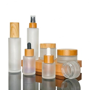 โรงงานผลิตบรรจุภัณฑ์ ขวดแก้วบรรจุบัตเตอร์ขนาด 6 ออนซ์ 8 ออนซ์ 9 ออนซ์ 12 ออนซ์ 75 มล. สีเขียว ดีไซน์สวยงาม ฝาไม้ไผ่ พร้อมฝาปิด - Product Image 2