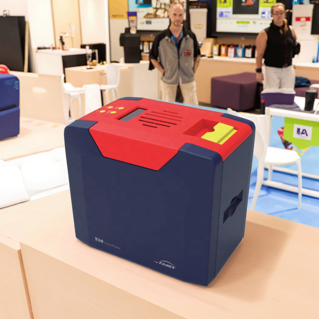 S21 High Speed Single-Sided PVC ID Card Printer 300dpi Resolution Ethernet Connectivity ROHS Certified Stock Used Cheap Price