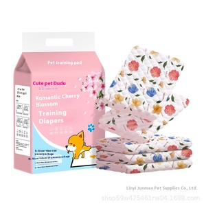 Rosa stampato Pet urina Pad pannolino ispessito linfa assorbente carta velina cane addestramento Toilet guida assistenza infermieristica cucciolo Pet - Product Image 5