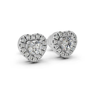 ต่างหูเพชรทรงกลมแบบฝังหนามเตย ดีไซน์หรูหรา ผลิตตามสั่ง OEM ODM ทอง 14K 18K 22K สำหรับผู้หญิง - Product Image 5