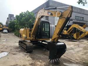 Pelleteuse sur chenilles d'occasion CATT 307D Capacité de 7000KG Basses heures Pompe à engrenages à roulement de moteur d'origine japonaise - Product Image 4