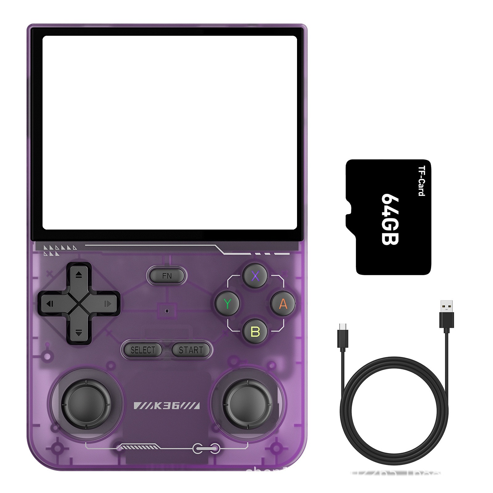 K36 Portable Handheld Video Game Console - 1000+ Classics