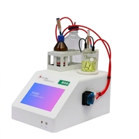 Analyseur d'humidité Karl Fischer ZDJ-600C, méthode coulométrique, écran tactile 11 pouces, titrage automatique pour le pétrole et le secteur pharmaceutique