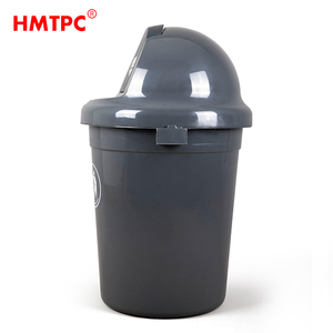 Bán Thùng Rác Tái Chế Tròn Bằng Nhựa 110L Có Nắp Đẩy - Product Image 2