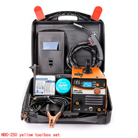 Soudeuse MIG sans gaz, à fil fourré, de haute qualité, à bas prix, 220V 120A, inverseur MMA Zx7, électrode, sans gaz, CO2