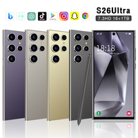 Smartphone S26 Ultra 5G débloqué mondial, écran 7,3 pouces, 16 Go + 1 To, Deca Core, Android 14, appareil photo 108 MP – Vente chaude, smartphone en gros