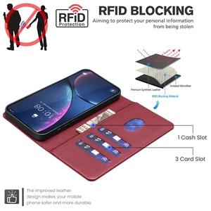 Étui portefeuille RFID en cuir pour Samsung Galaxy S25 Edge S24 Ultra S23 Plus S22 <span class=keywords><strong>S21</strong></span> FE M36 Xocver 7 <span class=keywords><strong>Pro</strong></span> F16 F06 M06 M16 Flip Cover - Product Image 3