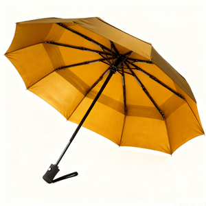 Parapluie pliant automatique réversible en gros, résistant au vent, portable, compact, pour voyage - Product Image 5