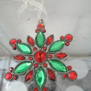 Hanging Ornament Zinc Alloy <b>Christmas</b> <b>Tree</b> Decoration Round <b>Gold</b> Color Factory Wholesale Price - Product Image 1
